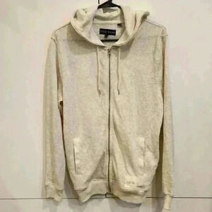 FIVE FOUR Men's Long Sleeve Zip-up Hoodie Hooded Jacket